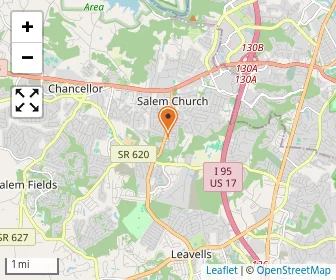 Map of Thurgood Marshall School & Leadership Academy