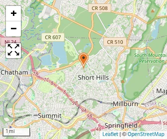 Map of The Pingry Lower School