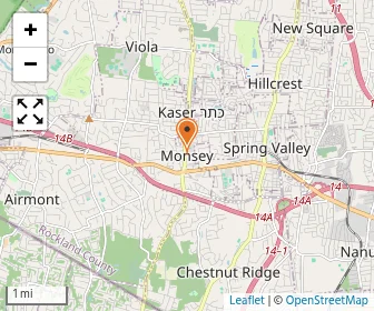 Map of Congregation Koifer Nefesh