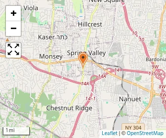 Map of United Talmudical Academy