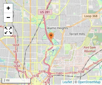 Map of Incarnate Word High School