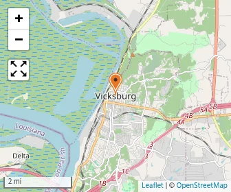Map of Vicksburg Community School