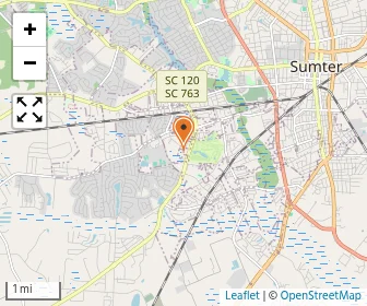 Map of Westside Christian Academy