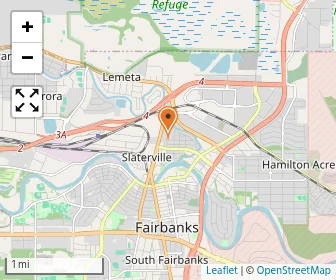 Map of Monroe Junior, Senior High Schools Of Fairbanks