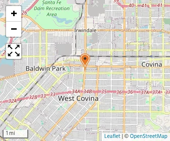 Map of West Covina Christian School