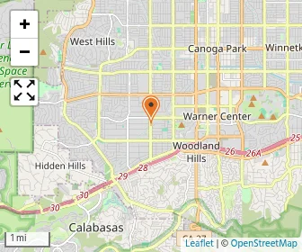 Map of West Valley Hebrew Academy