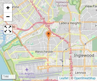 Map of Westchester Lutheran Elementary School