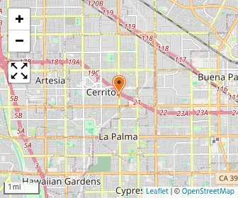Map of Cerritos KinderCare