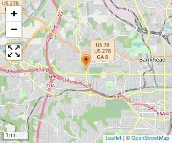 Map of Greater Atlanta Adventist Academy