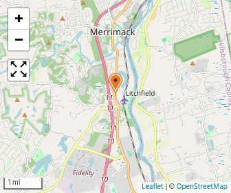 Map of Merrimack KinderCare