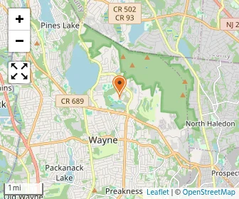 Map of KinderCare at Wayne