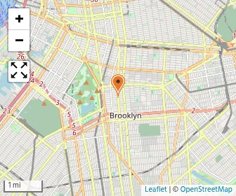 Map of Lefferts Garden Montessori
