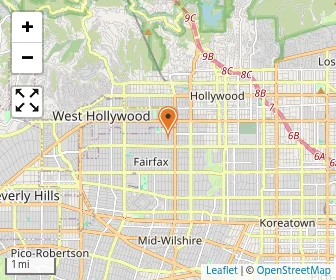 Map of Yeshiva Ohr Elchonon Chabad - West Coast