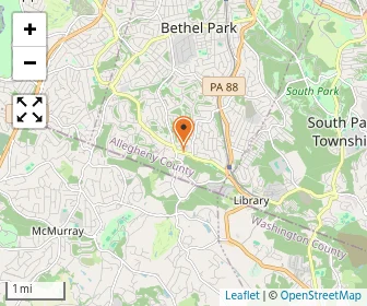 Map of Bethel Park KinderCare