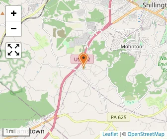 Map of Berks County Montessori Country Day School