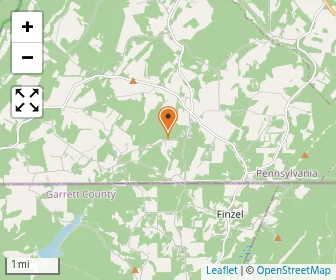 Map of Oakgrove Amish Parochial School