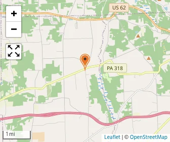 Map of Orchard Hill School