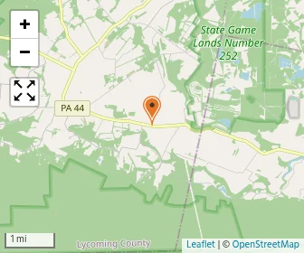 Map of Scenic Mountain Parochial School
