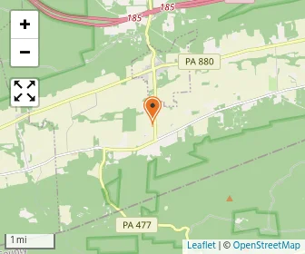 Map of Sugar Hollow School