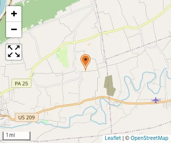 Map of Tree Line Amish School