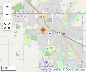 Map of Columbus Catholic Middle & High School