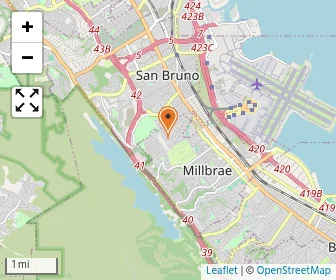 Map of Millbrae Montessori School