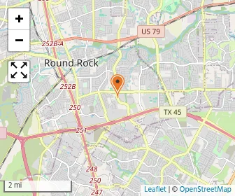 Map of Round Rock KinderCare
