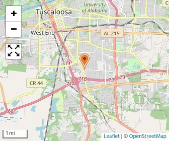 Map of Holy Spirit Continuation School