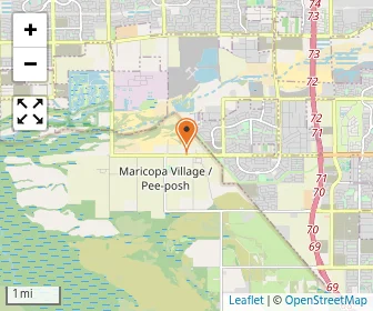 Map of Maricopa Village Christian School