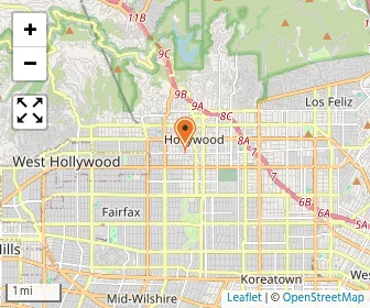 Map of Beverly Hills Resources Corporation School Dba Bev