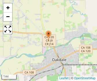 Map of Oakdale Christian Academy