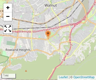 Map of Tzu Chi Elementary School, Walnu
