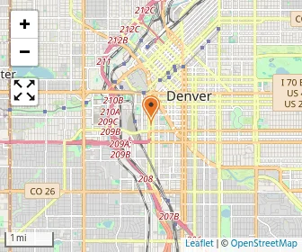 Map of Auraria Early Learning Center