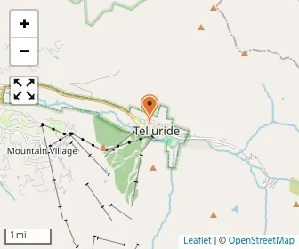 Map of Telluride Elementary School
