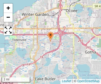 Map of Community Christian Learning Center , Corp - Winter