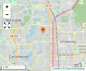 Map of Montessori Academy Of Carrollwood