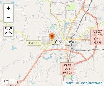 Map of Cedar Christian School