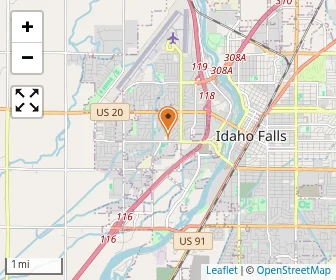 Map of Idaho Falls Adventist School
