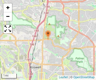 Map of Colorado Springs Christian Schools