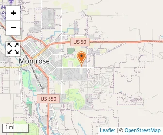 Map of Colorado West Christian School