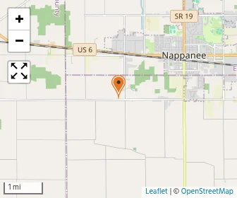 Map of Sunny Meadow Amish School