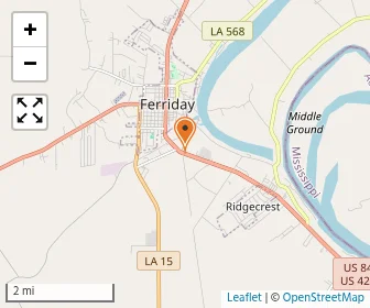 Map of Miss Lou Christian Academy