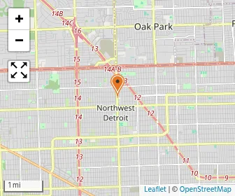 Map of Detroit Christian Schools Of Excellence