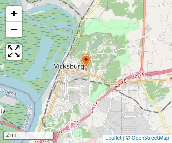 Map of St. Francis Xavier Elem-vicksburg Catholic School