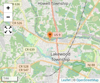 Map of New Jersey Center For Judaic Stds