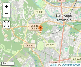 Map of Yeshiva Shagas Aryeh