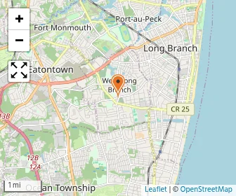 Map of Bet Yaakov Of The Jersey Shore