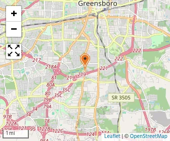 Map of Freedom Center For Creative Arts