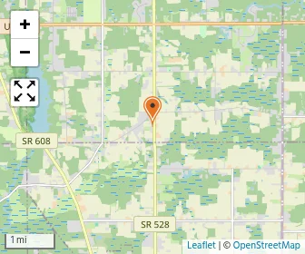 Map of Barnes Corner