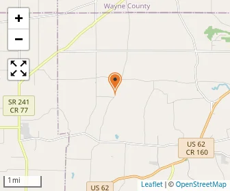 Map of Elm Ridge
